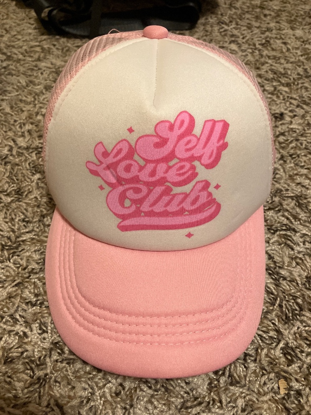Pink Self Love Club Hat